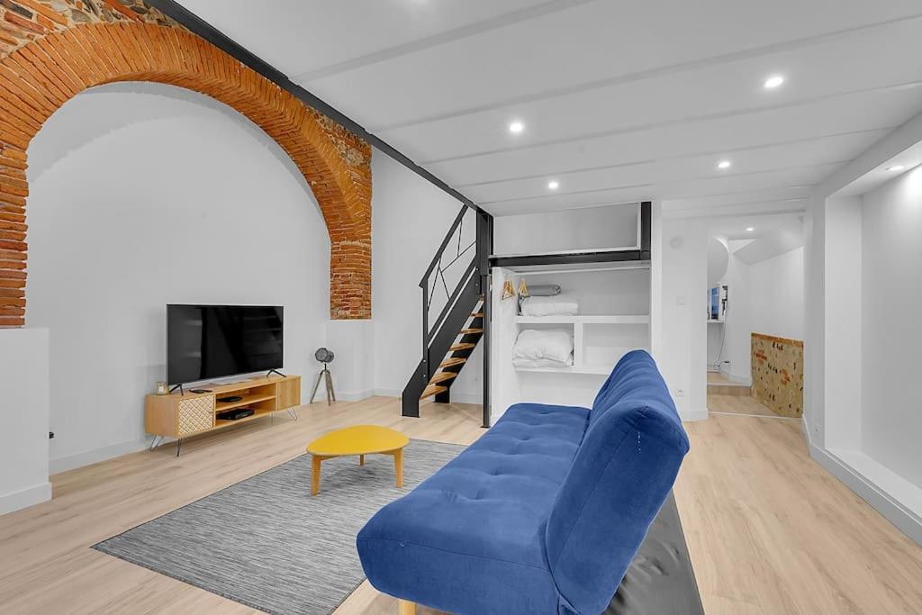 Loft Toulousain Atypique Renove A Neuf Toulouse Kültér fotó